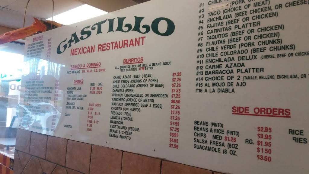 Castillo | restaurant | 18904 Roscoe Blvd, Northridge, CA 91324, USA | 8187720901 OR +1 818-772-0901