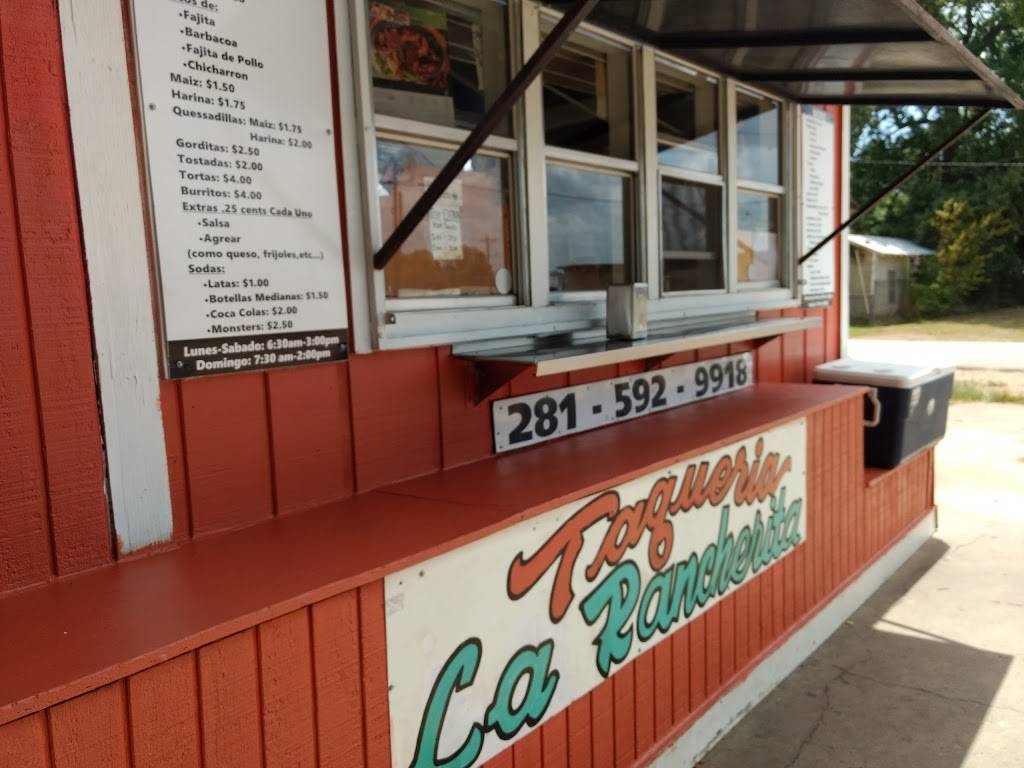 Taqueria La Rancherita | restaurant | 315 S Washington Ave, Cleveland, TX 77327, USA | 2815929918 OR +1 281-592-9918