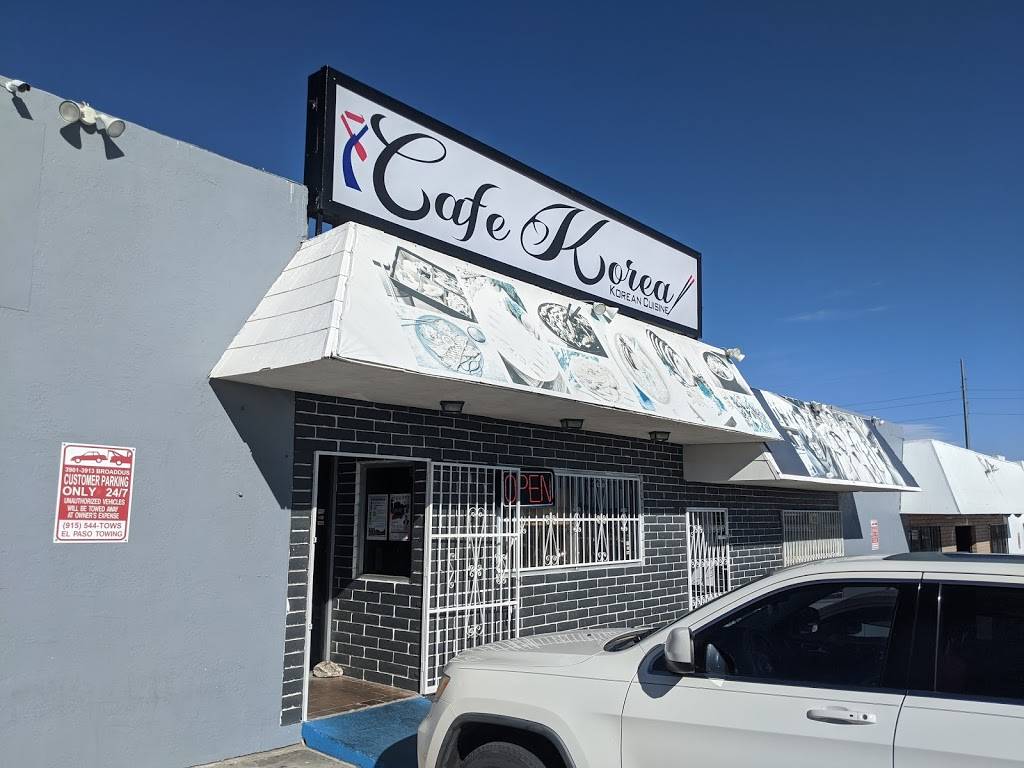 CAFE KOREA EL PASO | restaurant | 3901 Broaddus Ave, El Paso, TX 79904, USA | 9152496949 OR +1 915-249-6949