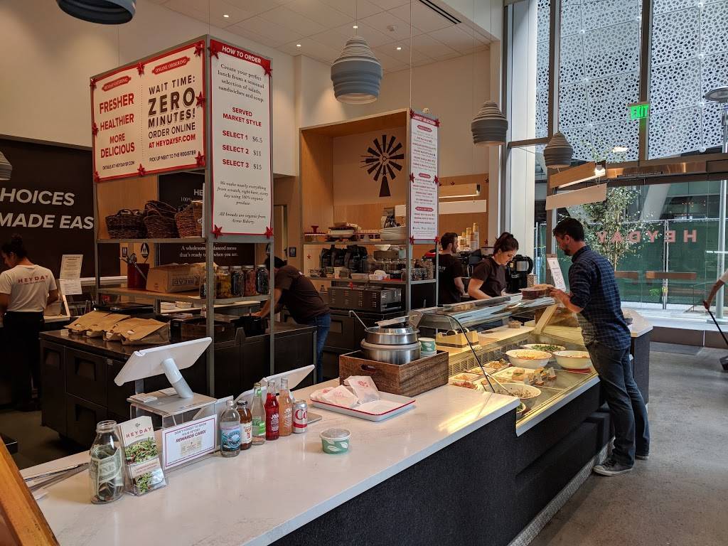 HEYDAY - Organic Cafe, Coffee Bar and Premium Office Catering | cafe | 555 Mission St, San Francisco, CA 94105, USA | 4156596868 OR +1 415-659-6868