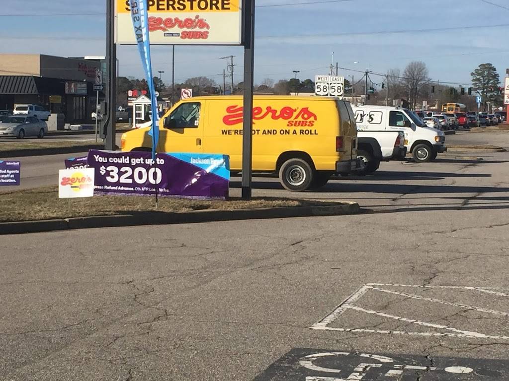 Zeros Subs | restaurant | 610 First Colonial Road, Virginia Beach, VA 23451, USA | 7574911044 OR +1 757-491-1044
