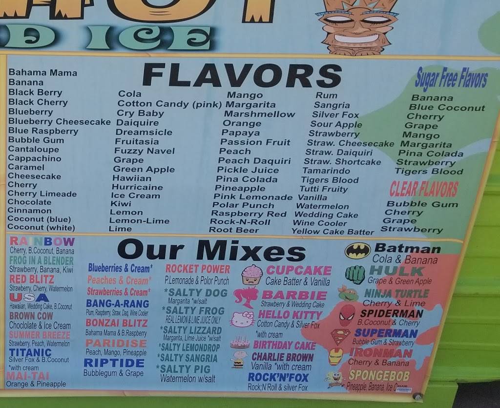 The Hut Shaved Ice | restaurant | 6122 S Western Ave, Oklahoma City, OK 73139, USA | 4055344887 OR +1 405-534-4887