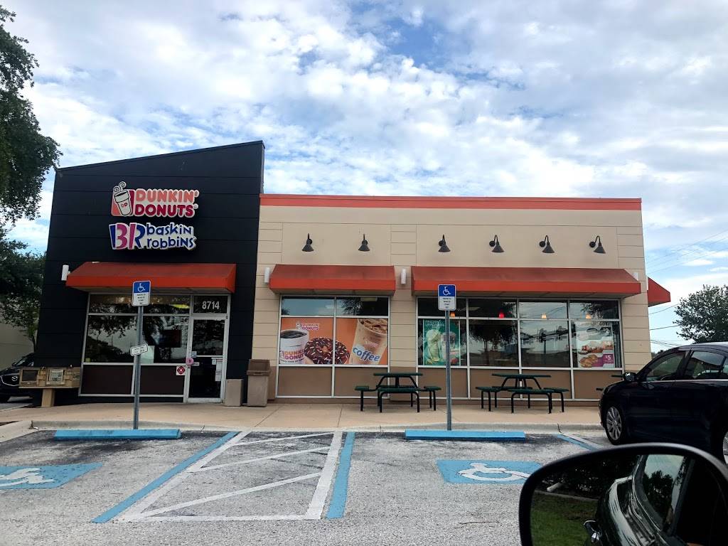 Dunkin Donuts | cafe | 8714 W Hillsborough Ave, Tampa, FL 33615, USA | 8138819894 OR +1 813-881-9894