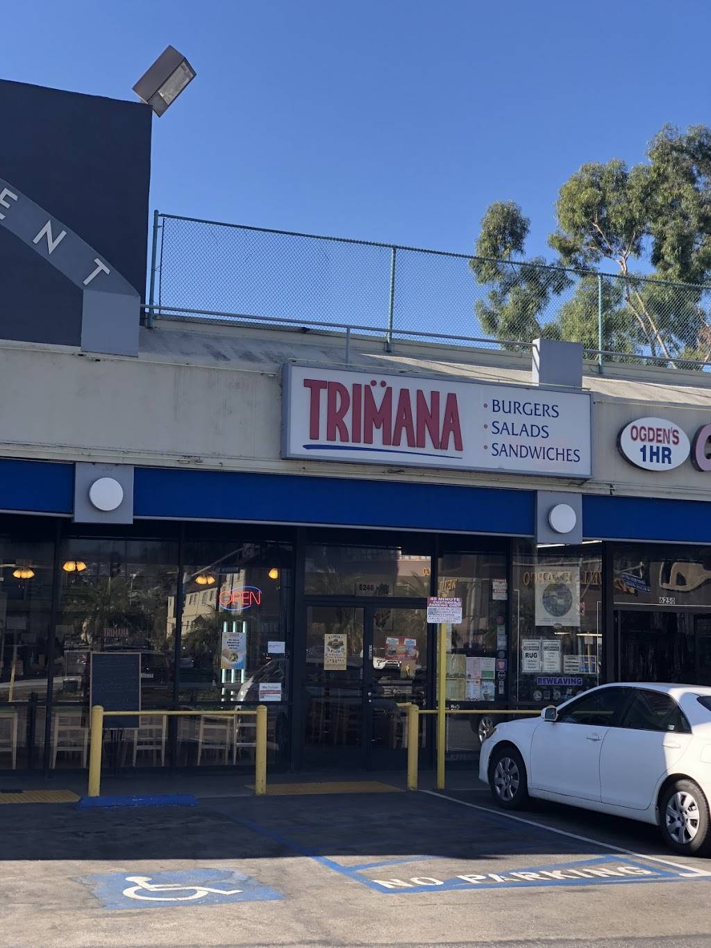 Trimana Grill | meal takeaway | 6246 Wilshire Blvd, Los Angeles, CA 90048, USA | 3239334080 OR +1 323-933-4080