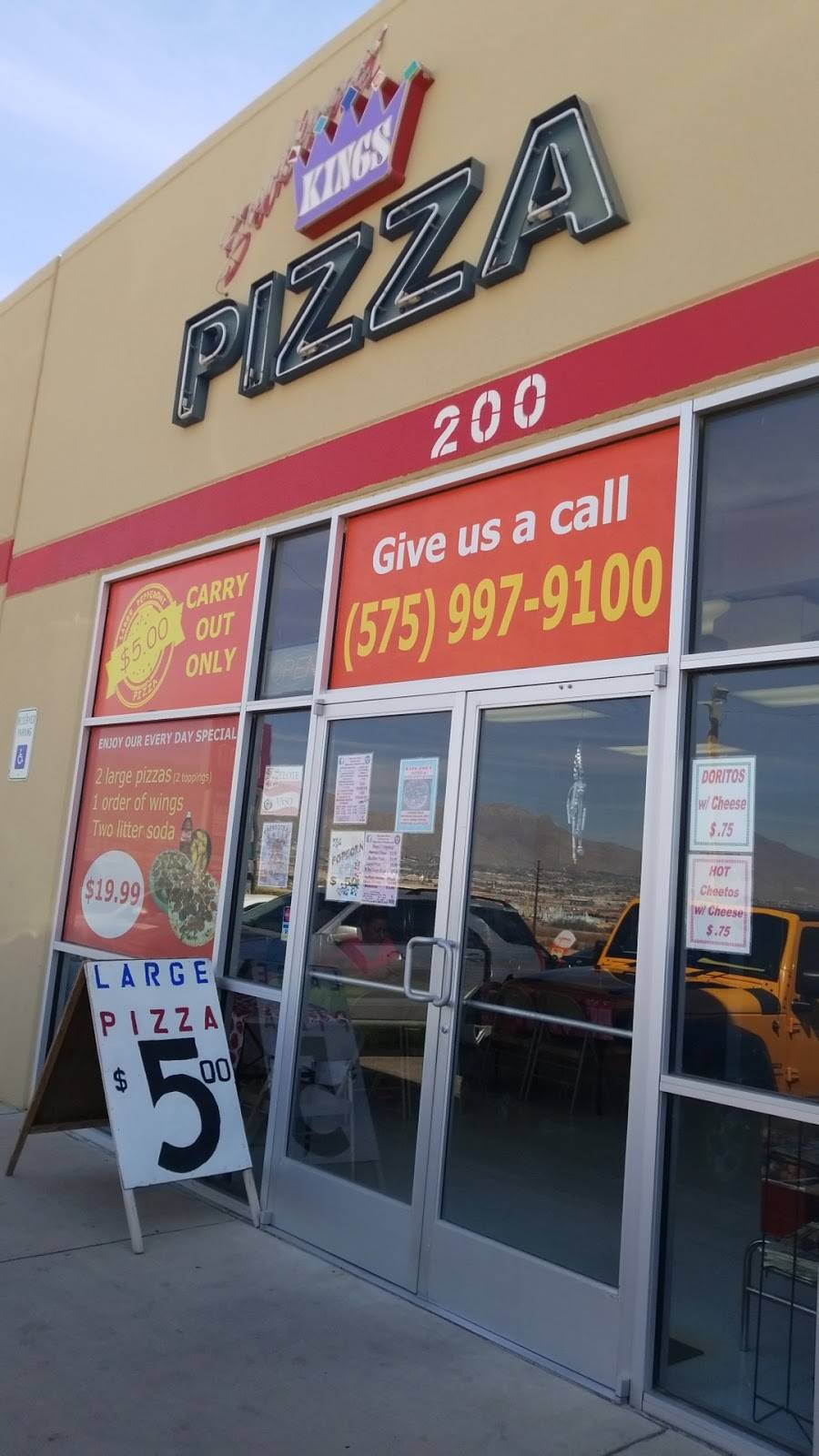 King Joes Pizza | meal delivery | 1675 McNutt Rd, Sunland Park, NM 88063, USA | 5759979100 OR +1 575-997-9100