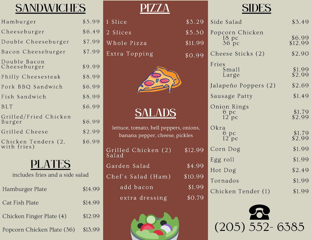 Mammas Kitchen | restaurant | 780 Mineral Springs Rd Ste 2, Pell City, AL 35125, USA | 2055526385 OR +1 205-552-6385