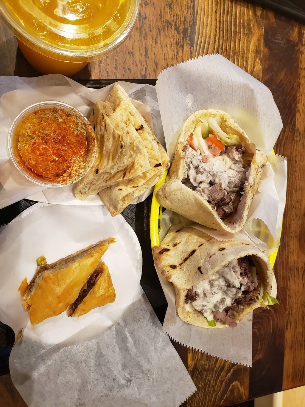 Mamouns Falafel | restaurant | 1919 NJ-35, Wall Township, NJ 07719, USA | 7323597585 OR +1 732-359-7585