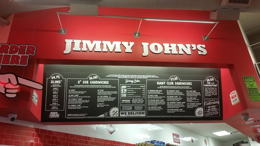 Jimmy Johns | meal delivery | 159 Market Pl, San Ramon, CA 94583, USA | 9252771203 OR +1 925-277-1203