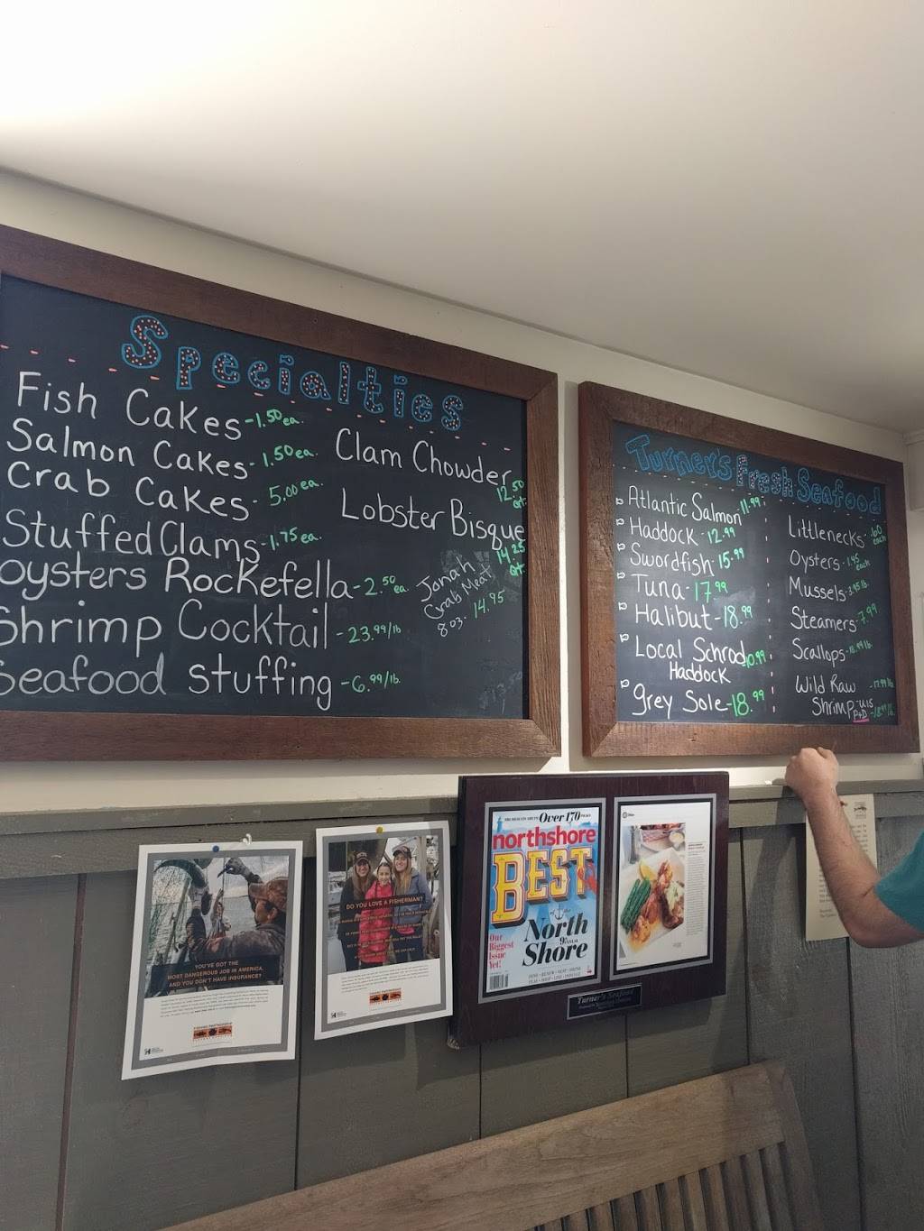 Turners Seafood Market & Fish n Chips Shoppe | meal takeaway | 4 Smith St, Gloucester, MA 01930, USA | 9782817172 OR +1 978-281-7172