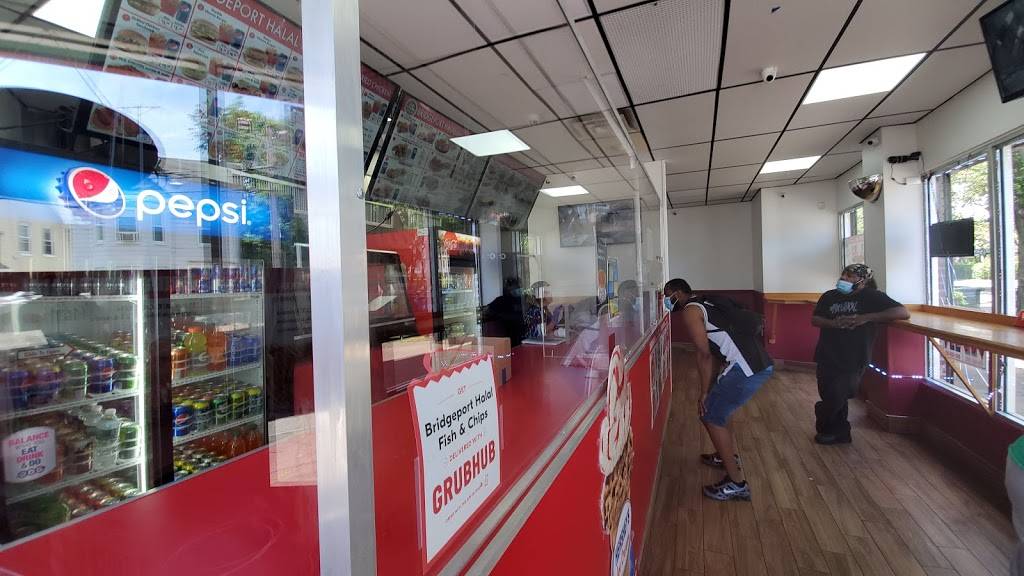 Bridgeport halal fish and chips | restaurant | 1255 Park Ave, Bridgeport, CT 06604, USA | 2035720844 OR +1 203-572-0844