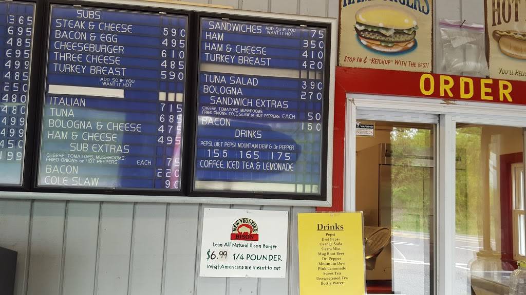 Burgers N Things | restaurant | 12000 Lee Hwy, Sperryville, VA 22740, USA | 5409878311 OR +1 540-987-8311