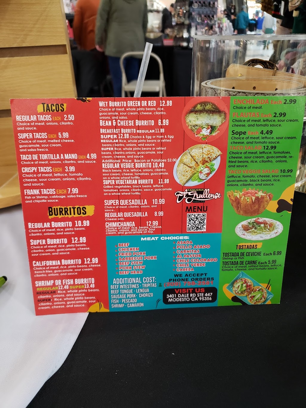 Taqueria El Grullense M&G #2 | restaurant | 3401 Dale Rd, Modesto, CA 95356, USA | 2097582581 OR +1 209-758-2581