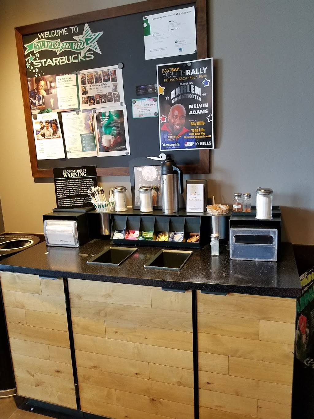 Starbucks | cafe | 3700 San Pablo Ave #8, Hercules, CA 94547, USA | 5107245945 OR +1 510-724-5945