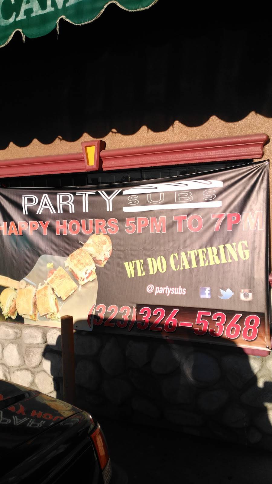 PARTY SUBS | restaurant | San Fernando Road Bike Path, Pacoima, CA 91331, USA | 3233265368 OR +1 323-326-5368