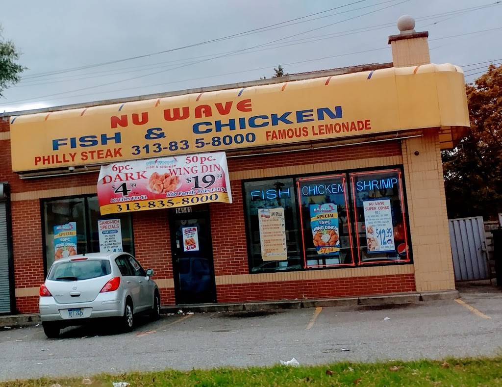 Nu Wave Fish & Chicken | restaurant | 14541 W McNichols Rd, Detroit, MI 48235, USA | 3138358000 OR +1 313-835-8000