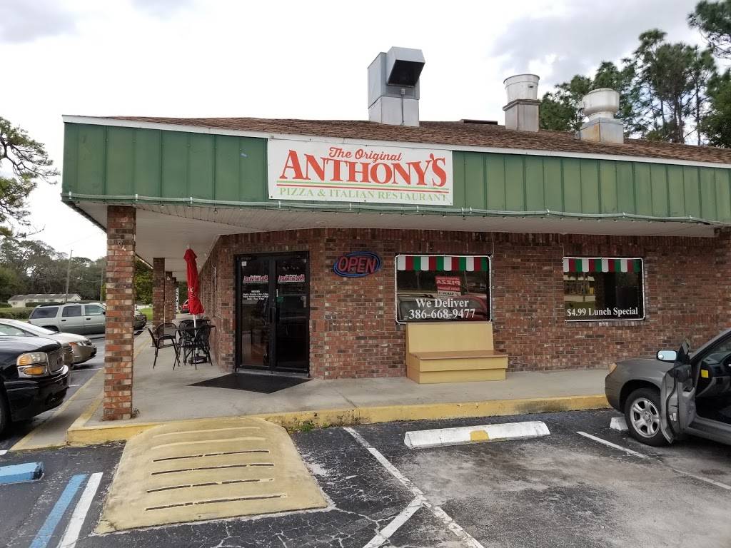 The Original Anthonys Pizza | restaurant | 155 S Charles Richard Beall Blvd, DeBary, FL 32713, USA | 3866689477 OR +1 386-668-9477