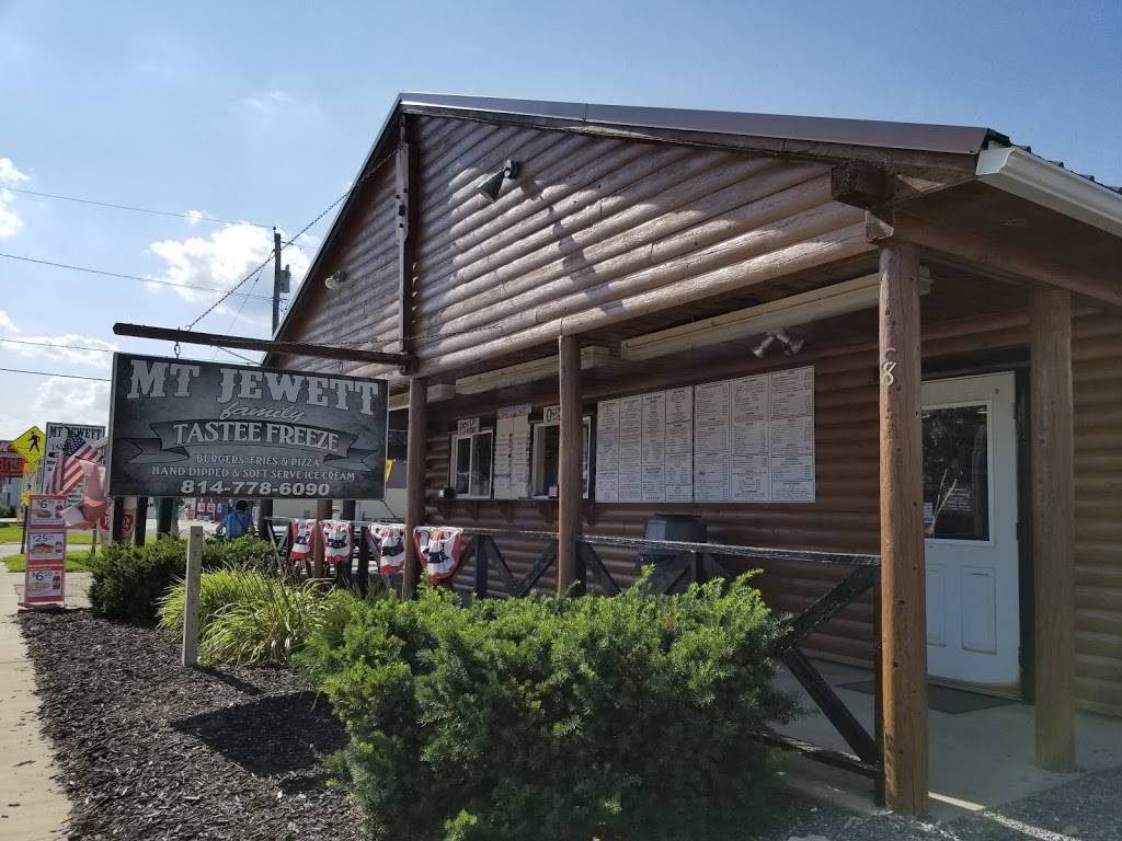 Mt Jewett Family Tastee Freeze | meal delivery | 38 W Main St, Mt Jewett, PA 16740, USA | 8149753575 OR +1 814-975-3575