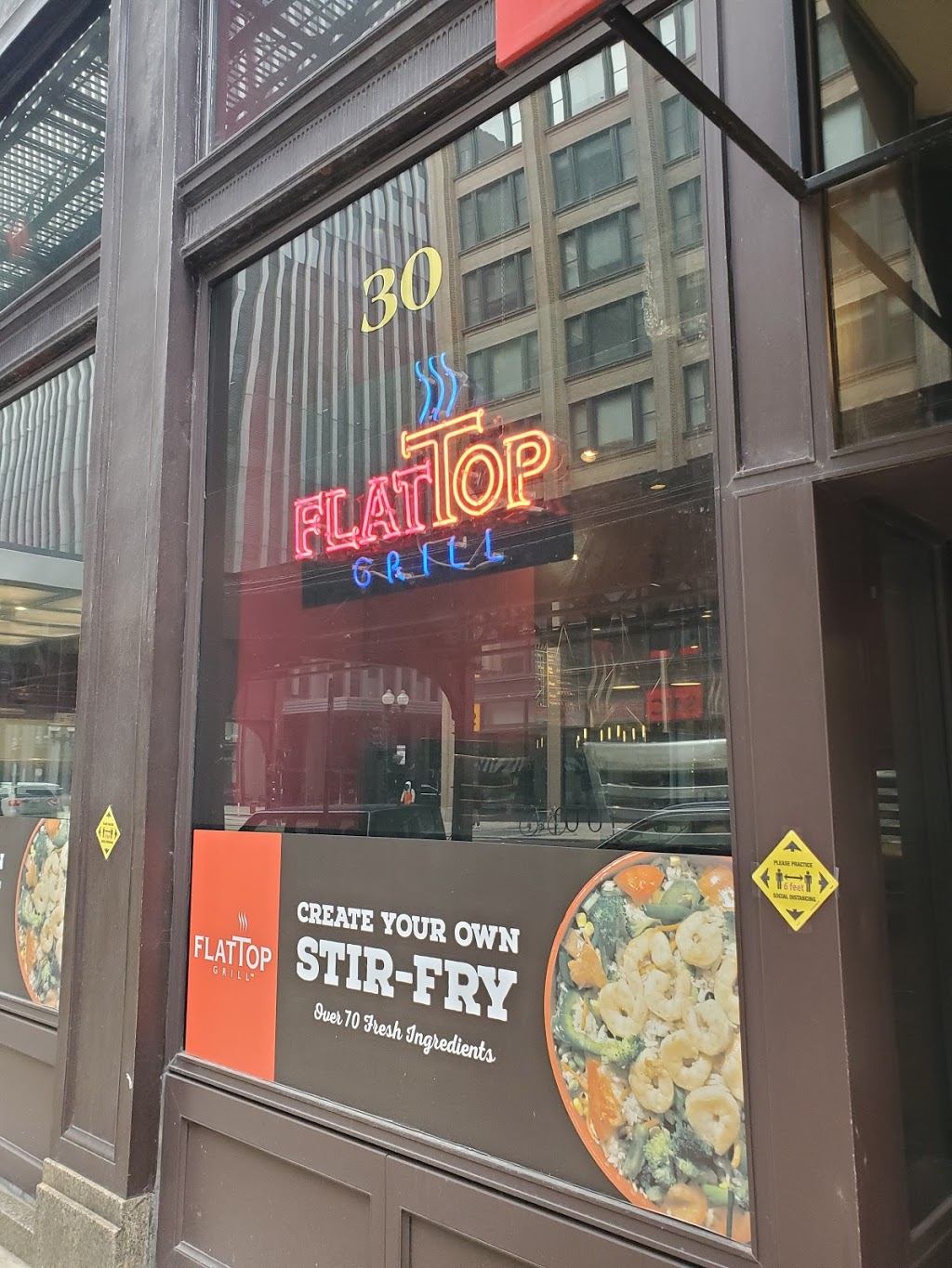 Flat Top Grill | restaurant | 30 S Wabash Ave, Chicago, IL 60603, USA | 3127268400 OR +1 312-726-8400