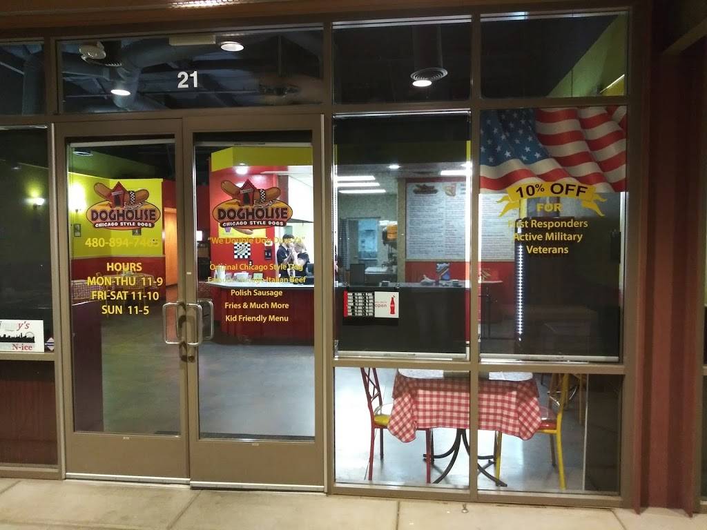 Chicago Dog House | restaurant | 2510 E Hunt Hwy #21, San Tan Valley, AZ 85143, USA | 4808947465 OR +1 480-894-7465