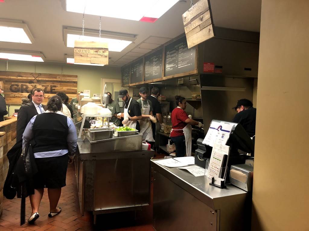 Graze | restaurant | 1 Capitol Square, Columbus, OH 43215, USA | 6147289231 OR +1 614-728-9231