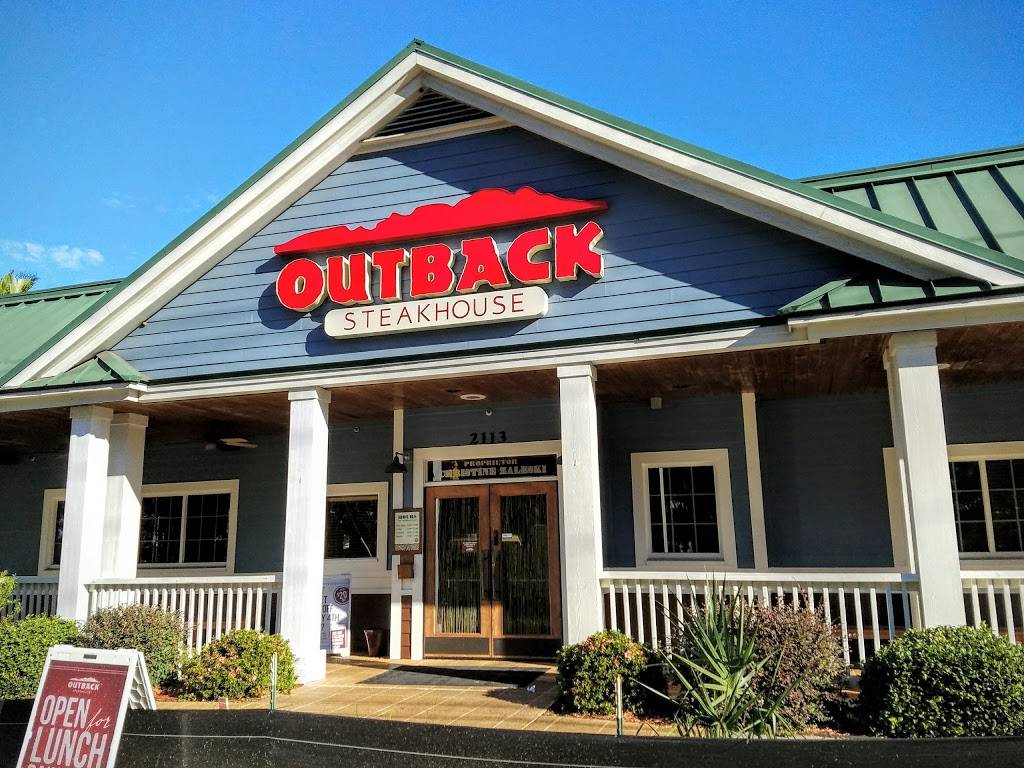 Outback Steakhouse | restaurant | 2113 Boundary St, Beaufort, SC 29902, USA | 8433796283 OR +1 843-379-6283