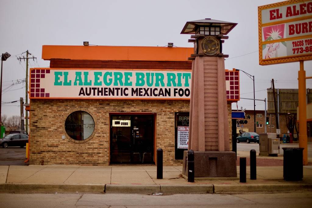 El Alegre Burrito | restaurant | 7193 W Grand Ave, Chicago, IL 60707, USA | 7738896601 OR +1 773-889-6601
