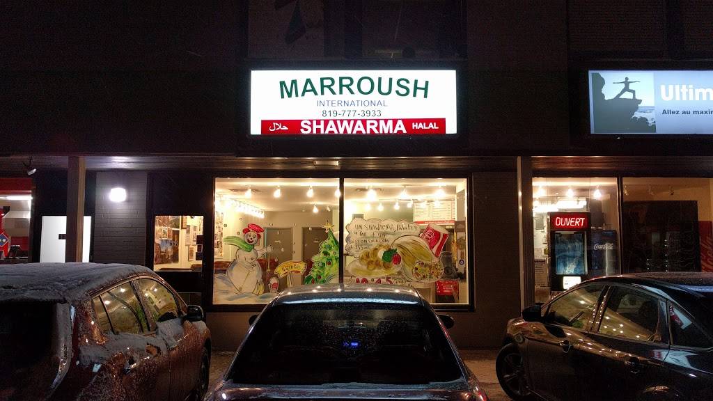 Marroush Shawarma | restaurant | 662 Boulevard Saint-Joseph, Gatineau, QC J8Y 4B3, Canada | 8197773933 OR +1 819-777-3933