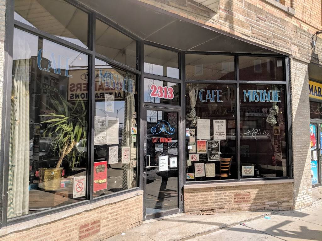 Cafe Mustache | restaurant | 2313 N Milwaukee Ave, Chicago, IL 60647, USA | 7736879063 OR +1 773-687-9063