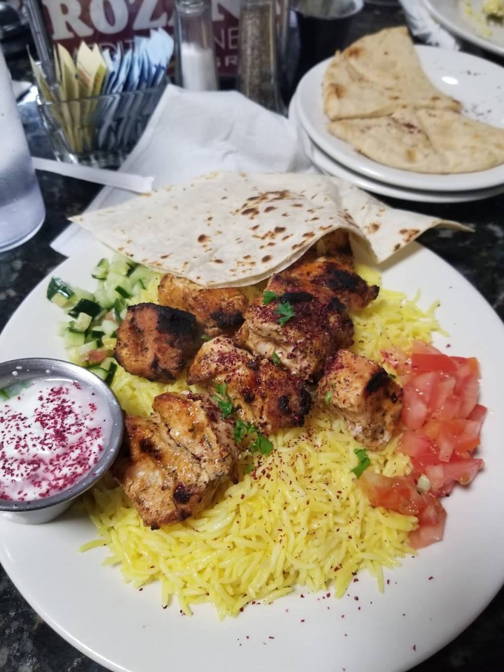 Rozana Mediterranean Grill | restaurant | 6113 Fort Ave, Lynchburg, VA 24502, USA | 4342395000 OR +1 434-239-5000