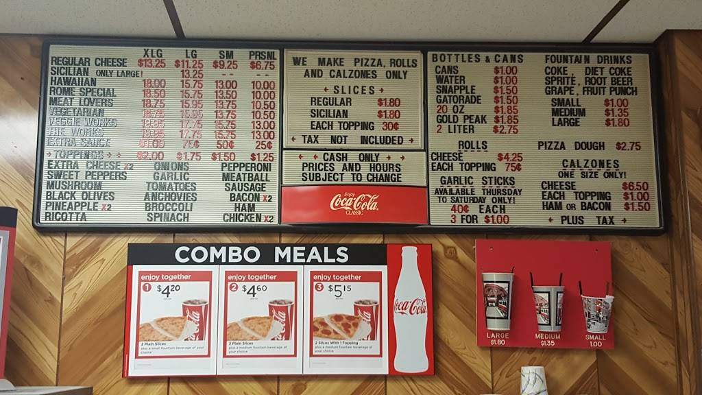 Rome Pizza | restaurant | 334 North Ave, Dunellen, NJ 08812, USA | 7329681394 OR +1 732-968-1394