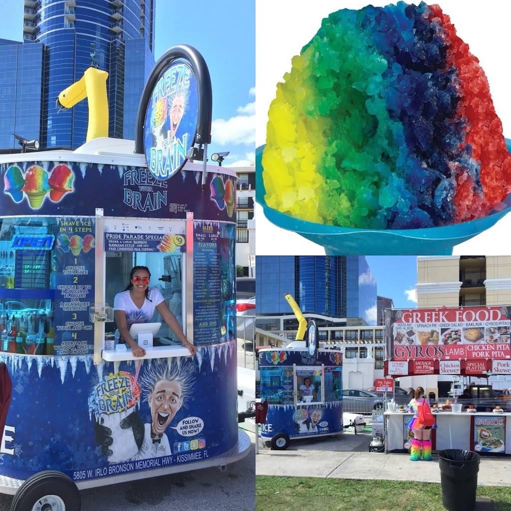 Freeze Your Brain Shave Ice | restaurant | 12399 S Apopka Vineland Rd Unit 120, Orlando, FL 32836, USA | 8052705878 OR +1 805-270-5878