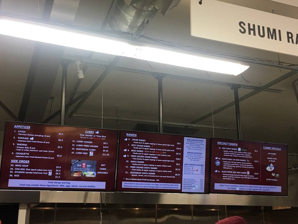 Shumi Ramen | restaurant | 18911 Lake Chabot Rd, Castro Valley, CA 94546, USA | 5109408695 OR +1 510-940-8695
