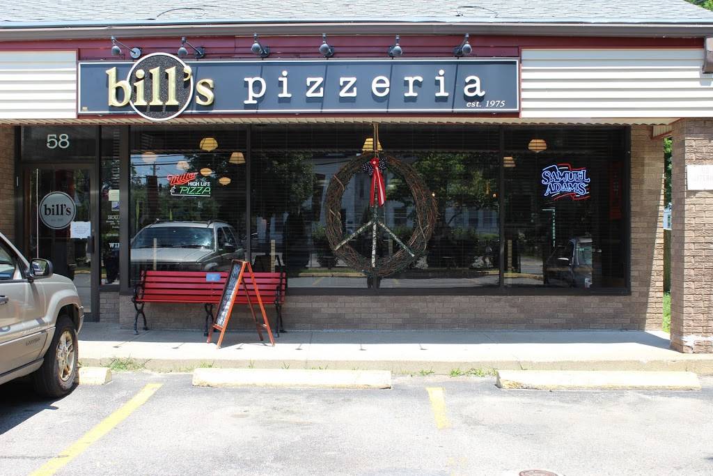 Bills Pizzeria | restaurant | 58 E Central St, Natick, MA 01760, USA | 5086533240 OR +1 508-653-3240