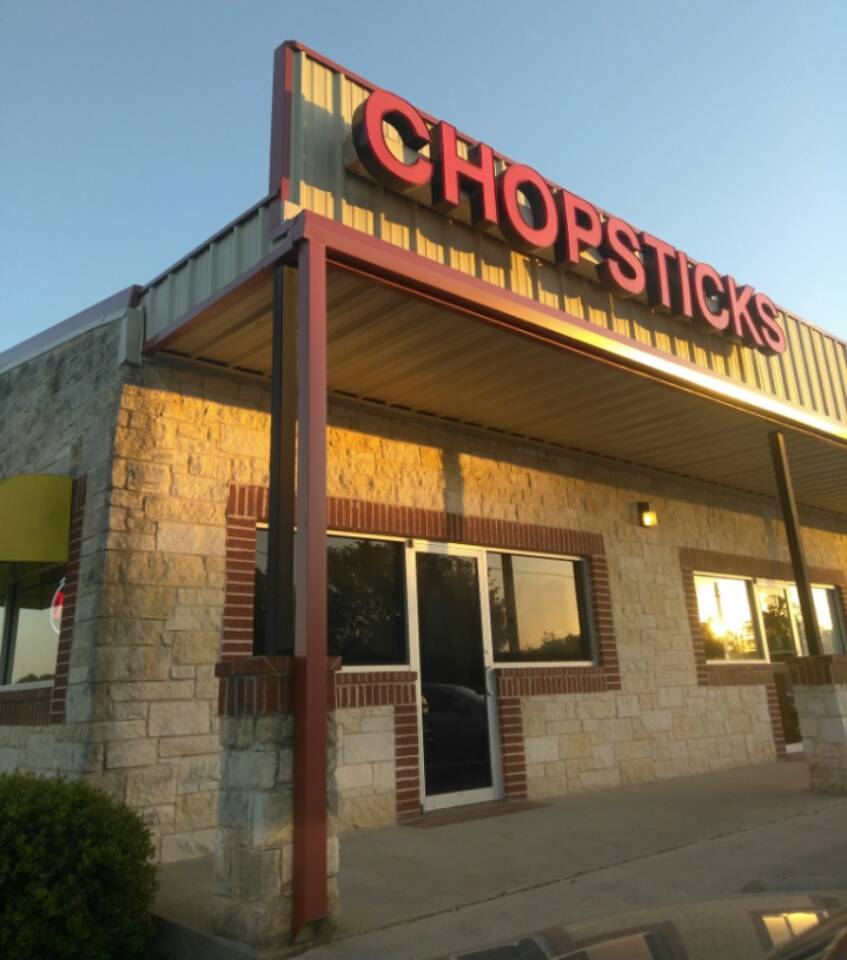 Chopsticks | restaurant | 628 N Robinson Dr, Robinson, TX 76706, USA | 2546625555 OR +1 254-662-5555