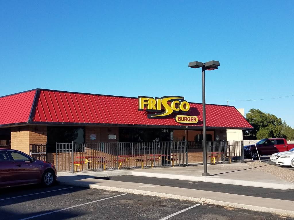 Frisco Burger | restaurant | 3111 N Yarbrough Dr, El Paso, TX 79925, USA | 9155916737 OR +1 915-591-6737