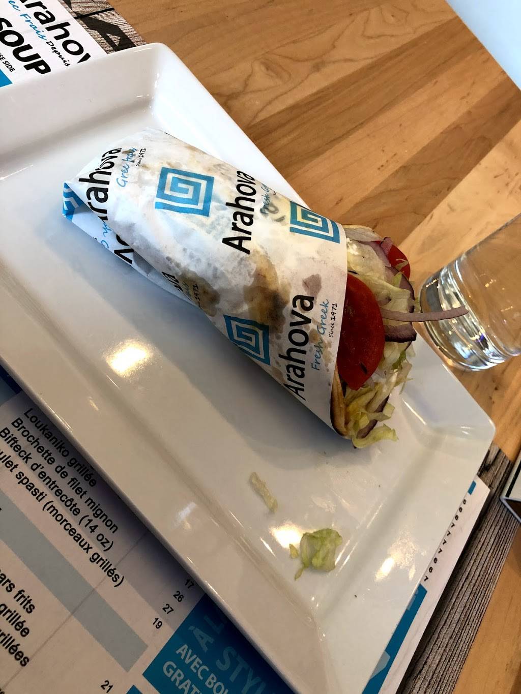 Arahova Souvlaki - Decarie | restaurant | 7965 Boulevard Décarie, Montréal, QC H4P 2H5, Canada | 4382398788 OR +1 438-239-8788