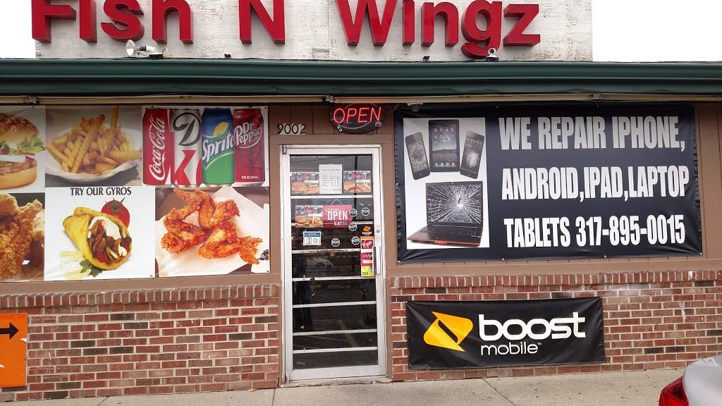 Fish n Wingz | restaurant | 9002 E 42nd St, Indianapolis, IN 46235, USA | 3178950015 OR +1 317-895-0015