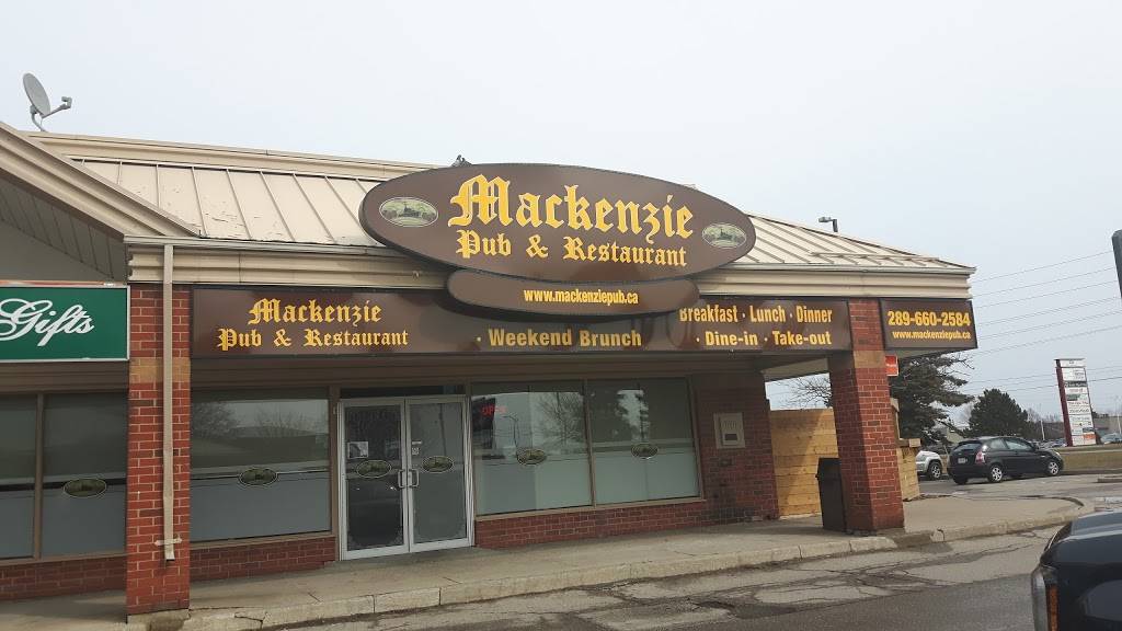 Mackenzie Pub | restaurant | 250 Bayly St W #1, Ajax, ON L1S 3V4, Canada | 2896602584 OR +1 289-660-2584