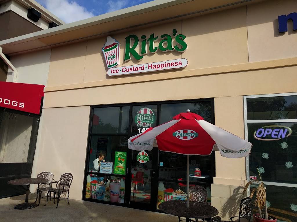 Ritas Italian Ice & Frozen Custard | restaurant | 9902 Gulf Coast Main St Ste 145, Fort Myers, FL 33913, USA | 2394157482 OR +1 239-415-7482