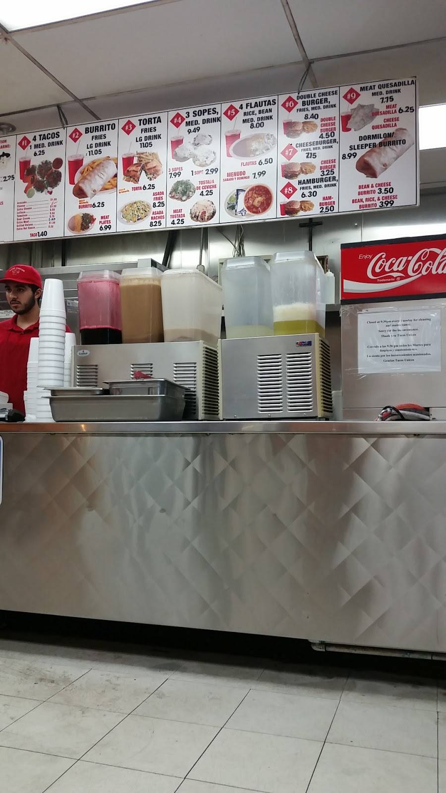 Tacos Unicos | restaurant | 2715 E Foothill Blvd #8, Rialto, CA 92376, USA | 9094212951 OR +1 909-421-2951