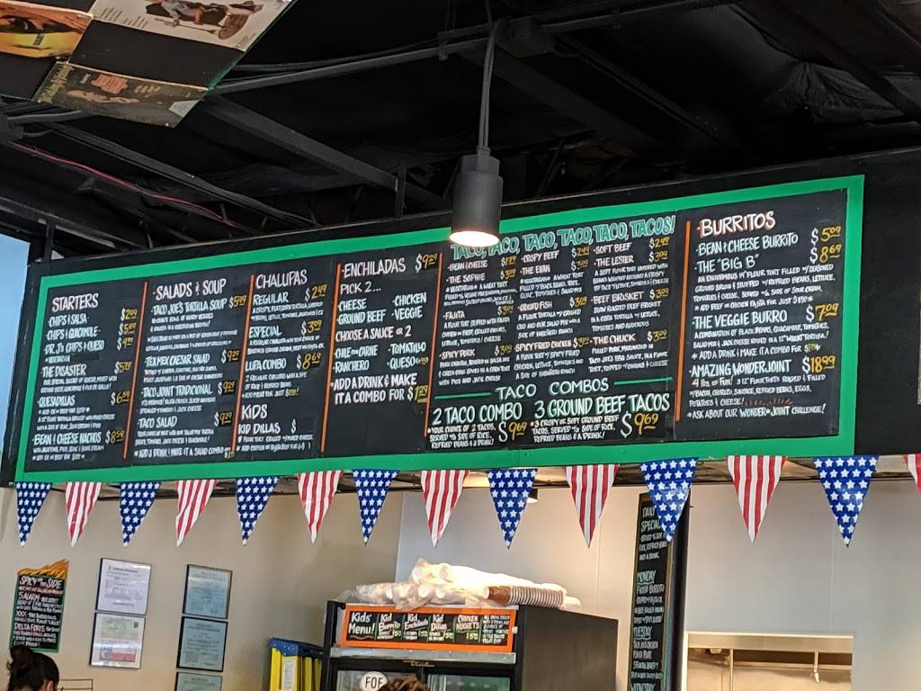 Taco Joint | restaurant | 9850 Walnut Hill Ln Suite 437, Dallas, TX 75238, USA | 4692060440 OR +1 469-206-0440