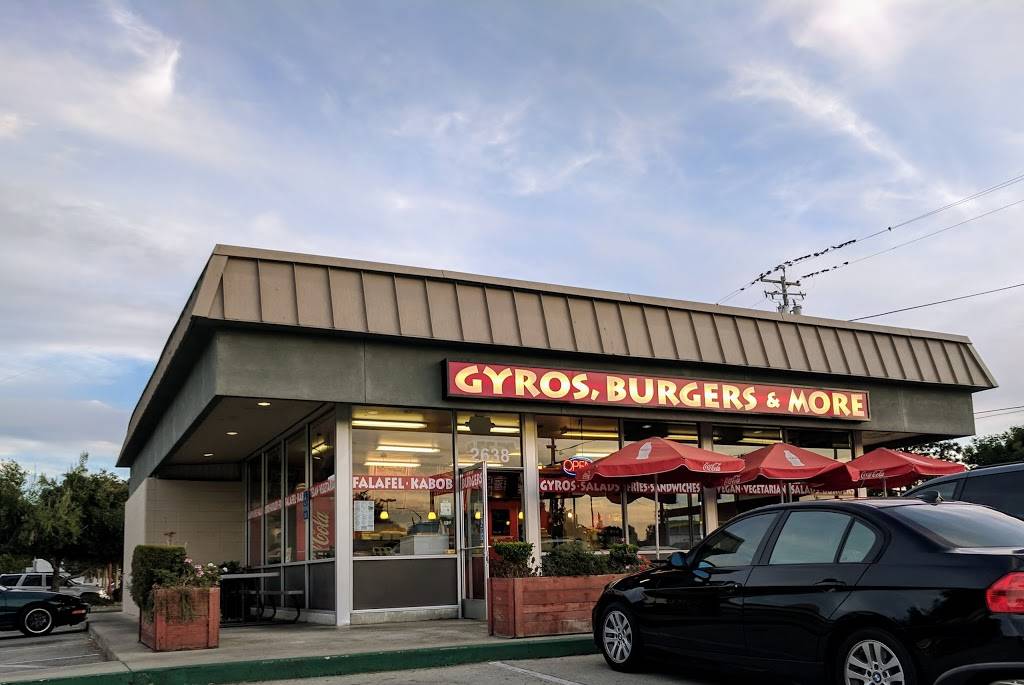 Gyros, Burgers & More | restaurant | 2638 Union Ave, San Jose, CA 95124, USA | 4086267214 OR +1 408-626-7214