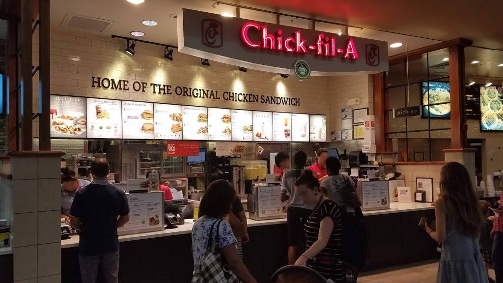 Chick-fil-A | restaurant | 21100 Dulles Town Cir #244, Dulles, VA 20166, USA | 7034215203 OR +1 703-421-5203