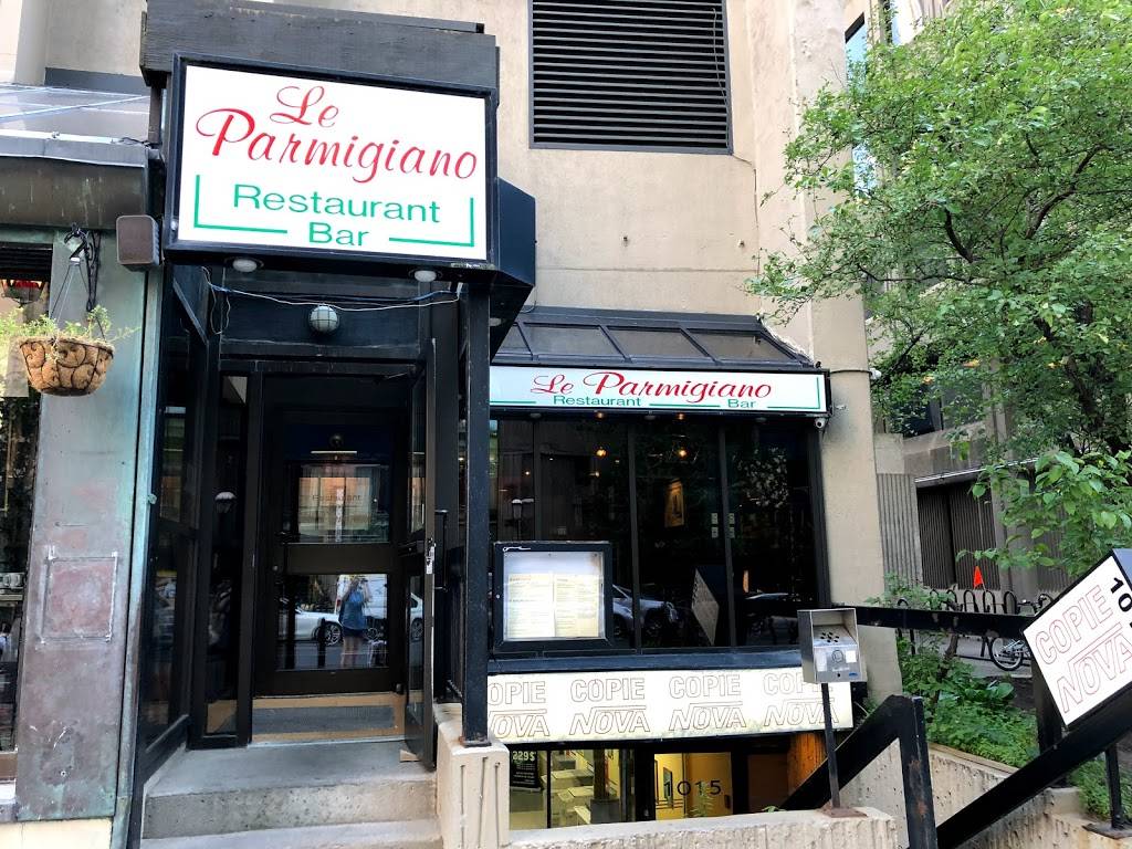 Le Parmigiano | restaurant | 1015 Rue Sherbrooke Ouest, Montréal, QC H3A 1G5, Canada | 5142856509 OR +1 514-285-6509