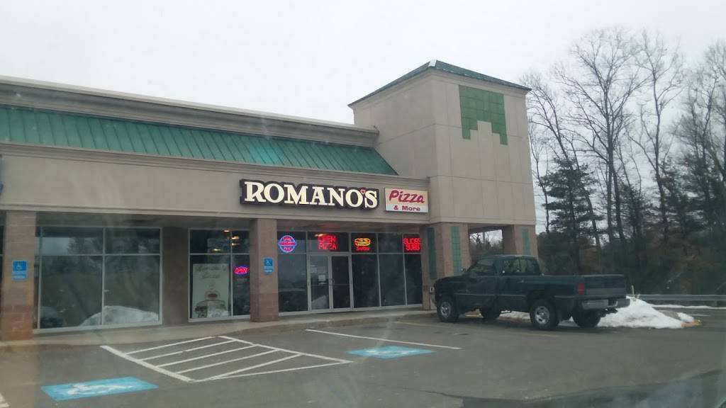 Romanos Pizza | restaurant | 35 Manchester Rd # 10, Derry, NH 03038, USA | 6034346500 OR +1 603-434-6500