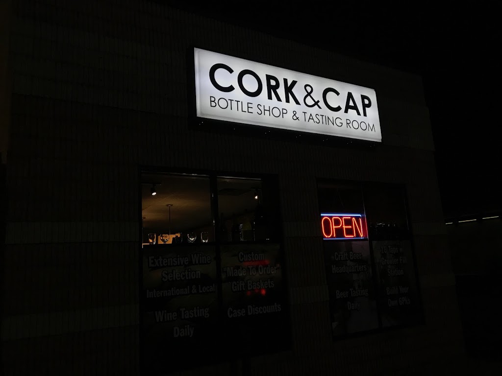 Cork & Cap Bottle Shop & Tasting Room | restaurant | 3225 Elm Rd NE, Warren, OH 44483, USA | 3303722337 OR +1 330-372-2337
