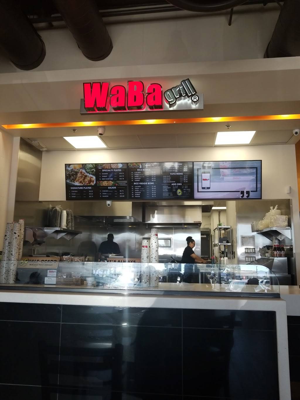 WaBa Grill | restaurant | 17100 Bear Valley Rd # 3K, Victorville, CA 92395, USA | 7602437693 OR +1 760-243-7693