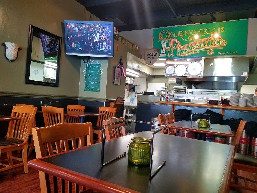 Ghiringhellis Pizzeria | restaurant | 45 Broadway, Fairfax, CA 94930, USA | 4154537472 OR +1 415-453-7472