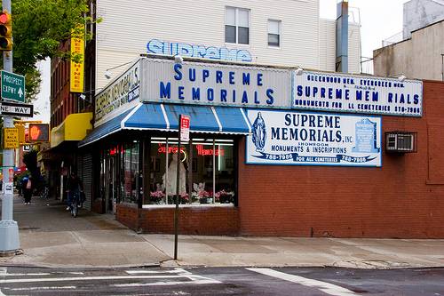 Supreme Memorials | restaurant | 610 4th Ave, Brooklyn, NY 11215, USA | 7187886697 OR +1 718-788-6697