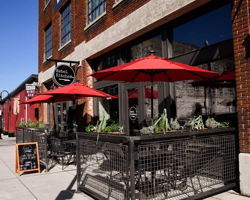 Rebel Kitchen | restaurant | 108 W Jackson Ave, Knoxville, TN 37902, USA | 8658517676 OR +1 865-851-7676